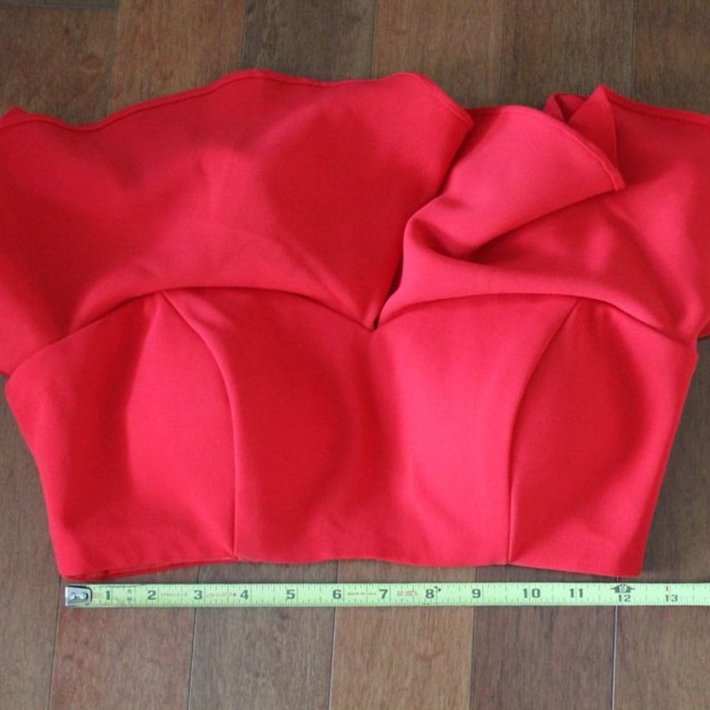 MISS OHIO USA: VIENNA: Custom Red Two Piece - Picture 6 of 10